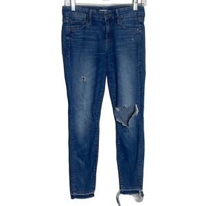 Mother Skinny Distressed Jeans Size 26